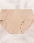 PROCLAIM organic cotton mid rise brief in ada nude a light nude beige tone