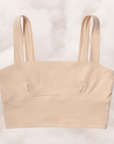 proclaim square neck bralette in ada nude light nude beige