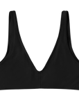black everyday bralette in tencel