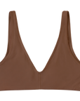 ellal brown everyday bralette in tencel