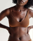 ella nude proclaim ethical sustainable underwear fashion nude tencel bra made in los angeles