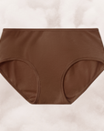 PROCLAIM organic cotton mid rise brief ella nude deep nude a brown tone