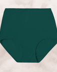 proclaim organic cotton high rise brief in dark green