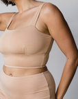 square neck bra in ada front view model